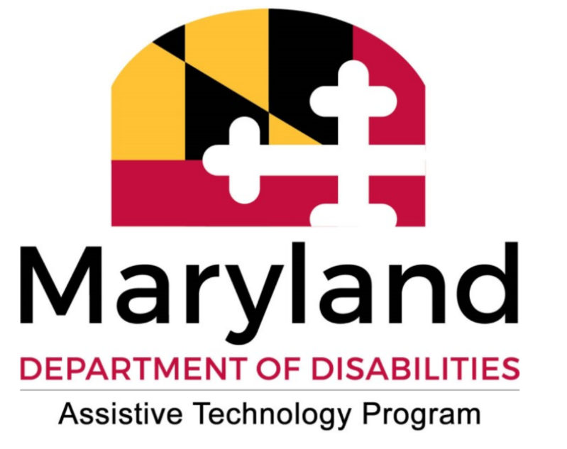 Maryland Department of Disabilities Technology Assistive Technology Program logo 